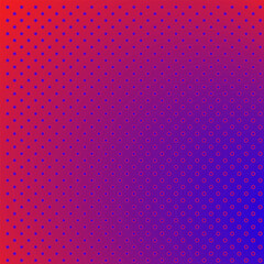 Bright abstract vector background in the form of a red and blue gradient