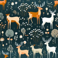Deer tile texture