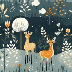 Deer tile texture