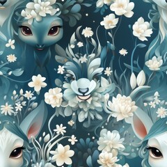 Deer tile texture