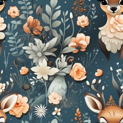 Deer tile texture