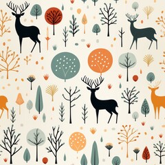 Deer tile texture