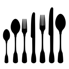 Vintage Luxury 7-Piece Silverware Set