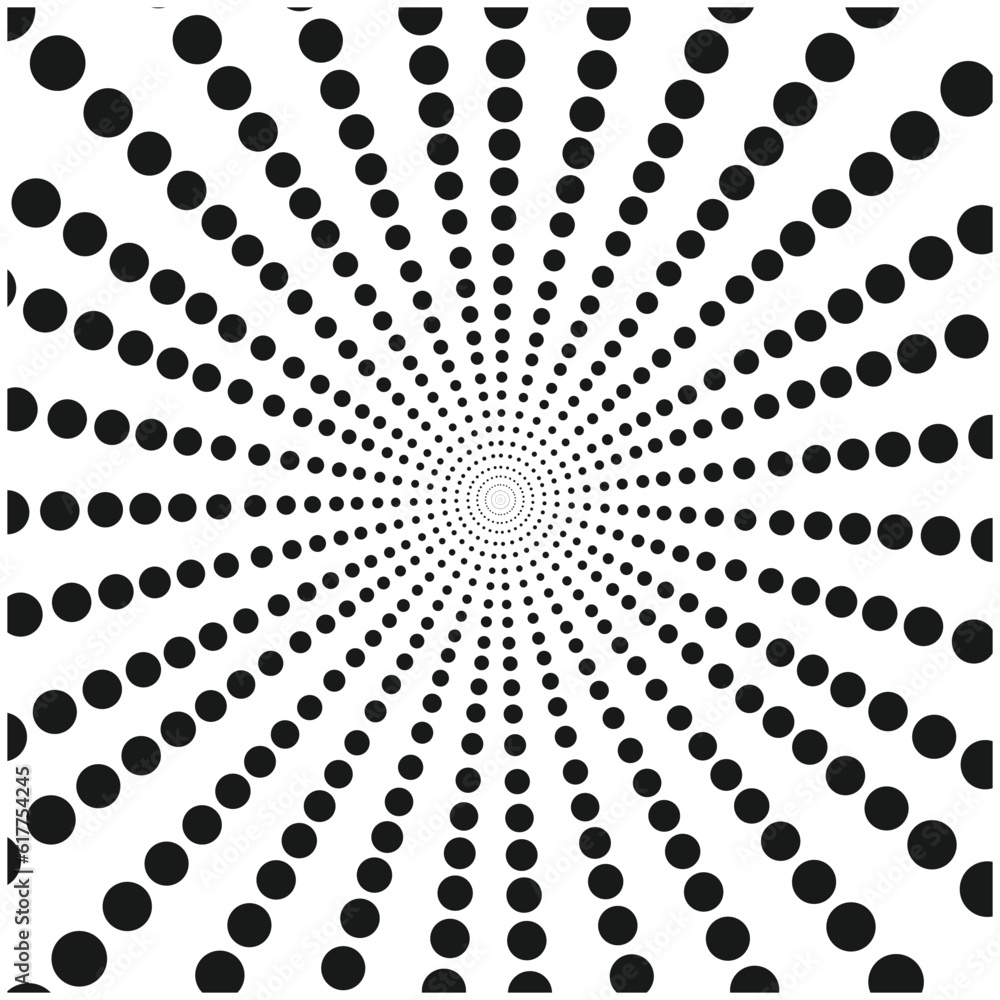 Poster polka dot background pattern abstract vector