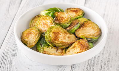 Roasted Brussels sprouts