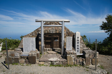 札幌市の手稲山山頂にある手稲神社奥宮