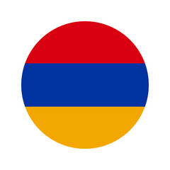 Armenia flag simple illustration for independence day or election