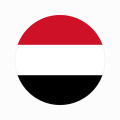 Egypt flag simple illustration for independence day or election