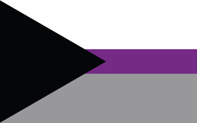 Demissexual pride flag Sexual identity pride flag