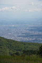 札幌市手稲区の手稲山山頂からの風景