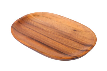 wood plate on transparent png