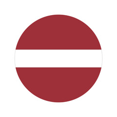 Latvia flag simple illustration for independence day or election