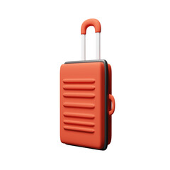Suitcase 3d illustration