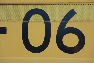 symbol of the number six or sixth