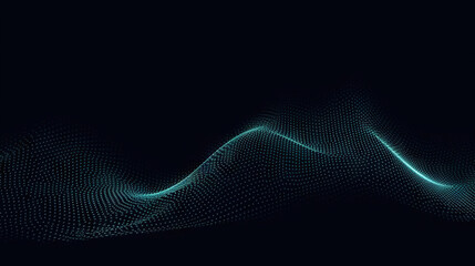 Fototapeta premium Modern digital abstract 3D background. Copy space. Can be used in the description of network abilities, technological processes, digital storages, science, education, etc.