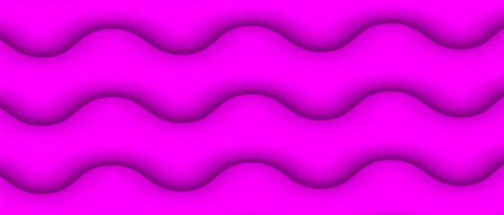 Wavy colorful background with 3D style. Modern liquid background. Abstract textured background with mixing pink color. Eps10 vector illustration