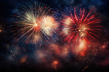 Obraz premium Independence Day Celebration. Generative AI