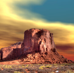 Fototapeta na wymiar Monument Valley Arizona USA Navajo Nation