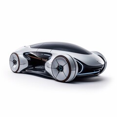futuristic sports car