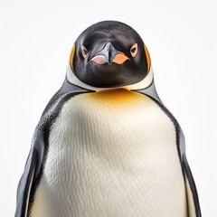 king penguin close up