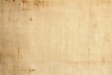 Beige brown sackcloth material, raw hessian canvas texture, rustic woven fabric, background wallpaper, Generative AI, Generative, KI