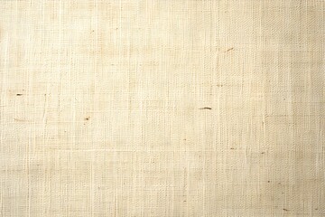 Fototapeta premium Beige hessian textile, unprimed canvas texture, sackcloth material, rustic woven fabric background, Generative AI, Generative, KI