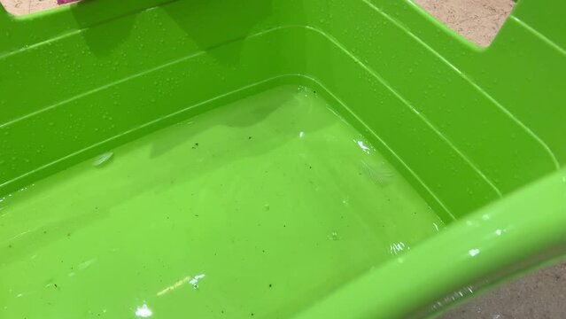 water dripping in vet from ceiling