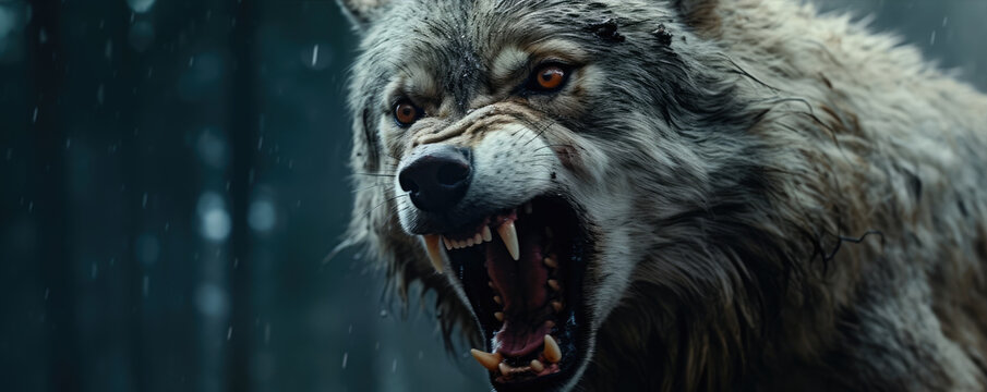 Canis lupus . geenrative ai