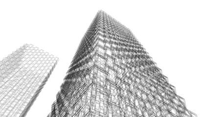 skyscrapers in the city