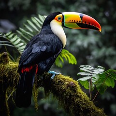 toucan on a branch