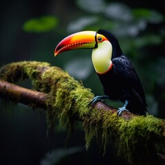 Fototapeta premium toucan on a branch