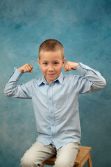 child reading a book