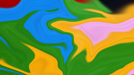 Fototapeta na wymiar Abstact creative fluid colors backgrounds