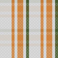 Classic Scottish Tartan Design. Plaid Pattern Seamless. Traditional Scottish Woven Fabric. Lumberjack Shirt Flannel Textile. Pattern Tile Swatch Included.
