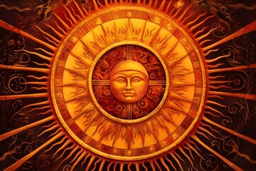 Obraz premium Digital artworks inspired by the transcendental, where ethereal beauty meets spiritual exploration.