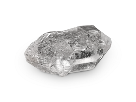 natural diamond, transparent background