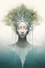 Digital artworks inspired by the transcendental, where ethereal beauty meets spiritual exploration.