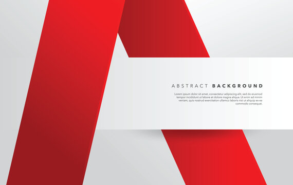 red white modern abstract background design