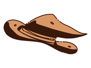 シンプルな帽子のハロウィン向けイラスト素材