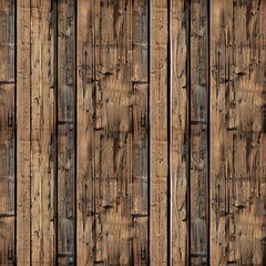 Old wood texture. Floor surface. Wood background. Wooden texture. AI generated illustration