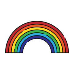 Colorful Rainbow icon