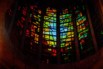 stained glass window