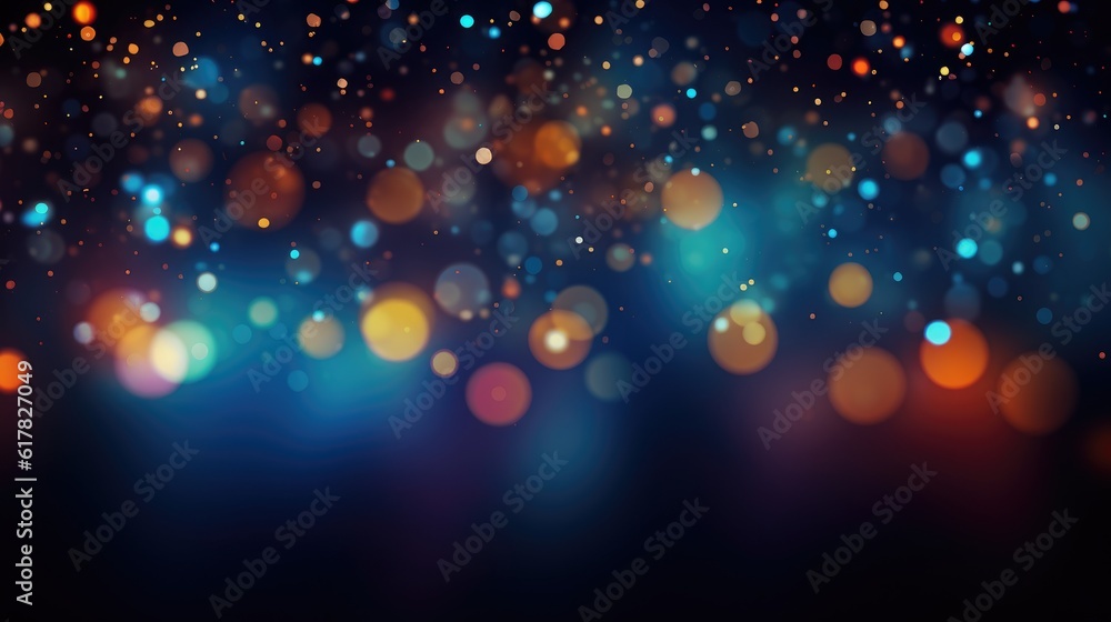 Poster abstract bokeh pattern background