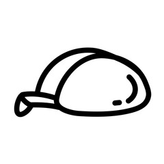 roll meter of construction tool hand drawn vector illustration