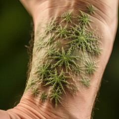 Marijuana Skin Condition - AI generated 