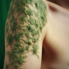 Marijuana Skin Condition - AI generated 