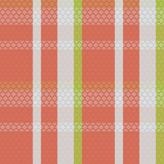 Tartan Plaid Pattern Seamless. Classic Plaid Tartan. Template for Design Ornament. Seamless Fabric Texture. Vector Illustration