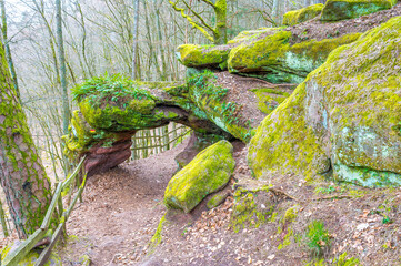 Felsentor, Pirmasens, Rheinland-Pfalz, Deutschland