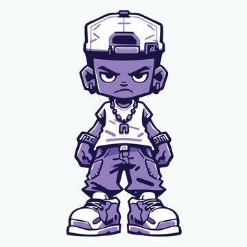 Hiphop character for your design project