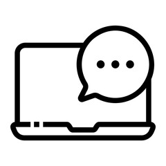 Naklejka premium message icon